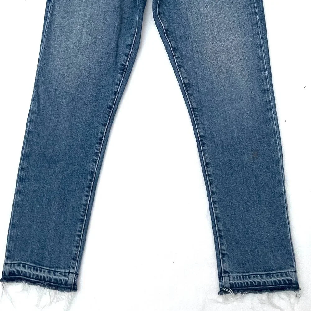 Alice+Olivia $298 AMAZING HIGH RISE GIRLFRIEND JEANS 25 - Picture 11 of 14
